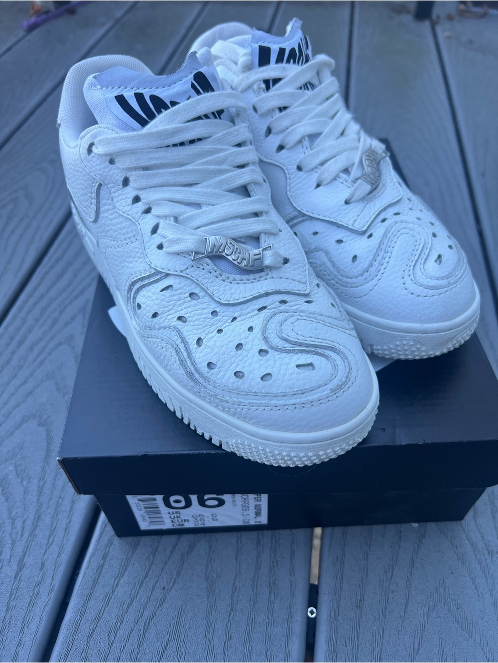 MSCHF Super Normal 2 "Common White" - Men's 6 / Women's 7.5 (With Box)